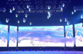 Kinetic Holographic Screen 