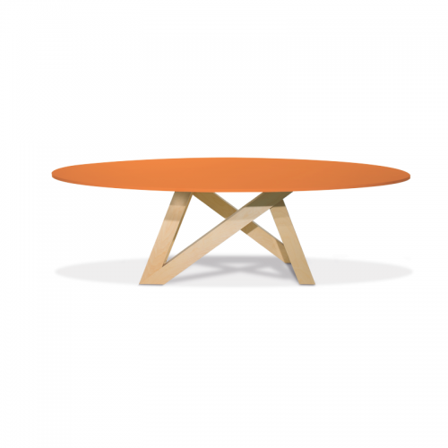 PDM Oval Orange Table