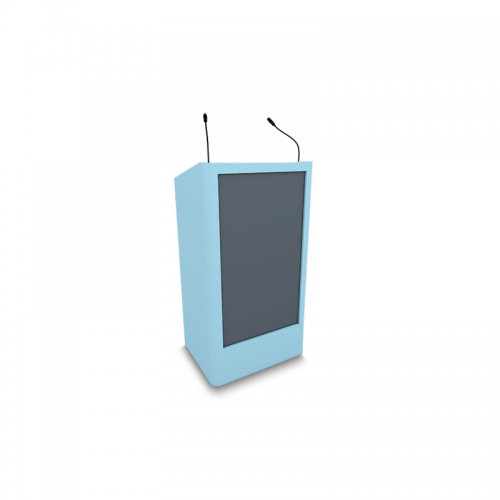 Púlpito Plasma Azul Turquesa