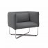 Groove sofa gray